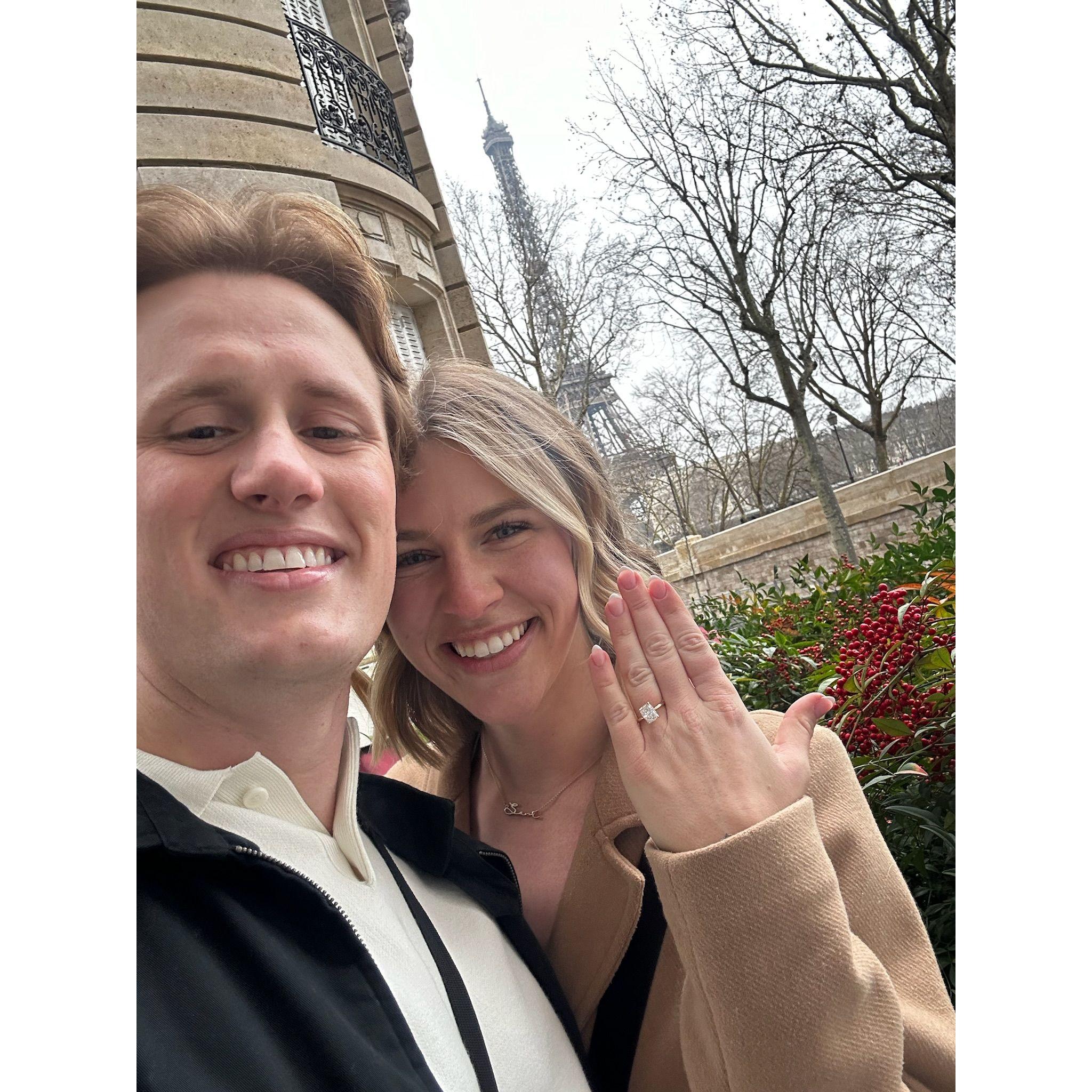 Celebrating in Paris!