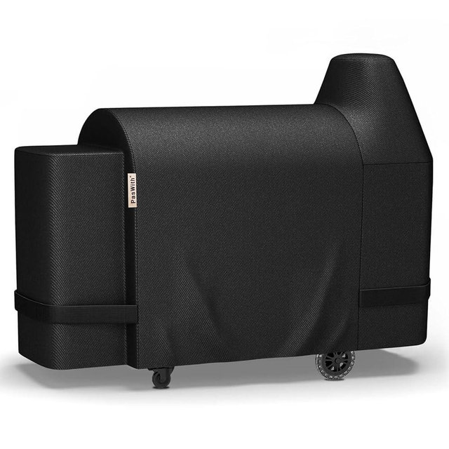 PasWith Grill Cover for Pit Boss Austin XL,[900D Strong Tear-Resistant] Wood Pellet Smoker Cover for Pitboss 1000 Series,Waterproof Grill Cover for Pitboss Rancher XL,1100 Pro,1150,Z Grill 1000