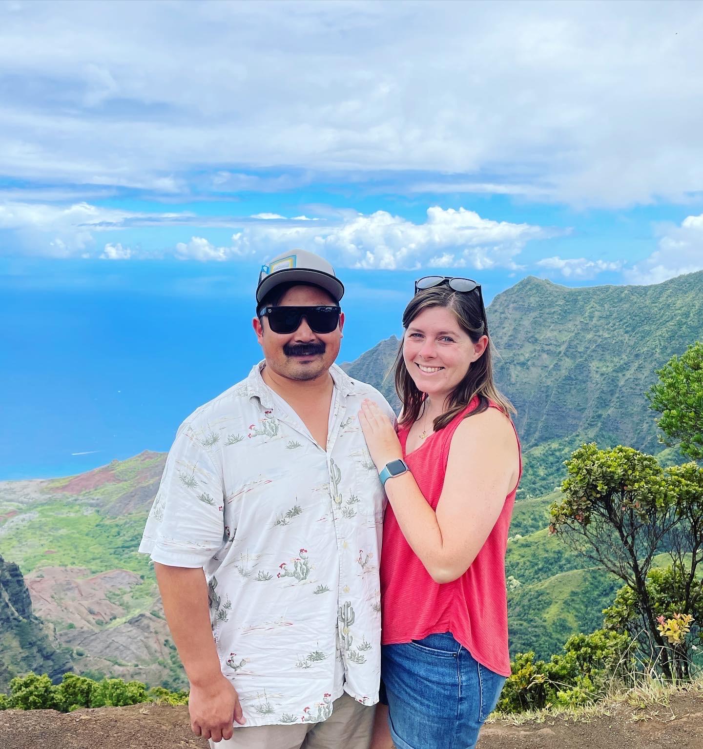 Our first full day on Kauai, and we went straight for the North Shore!