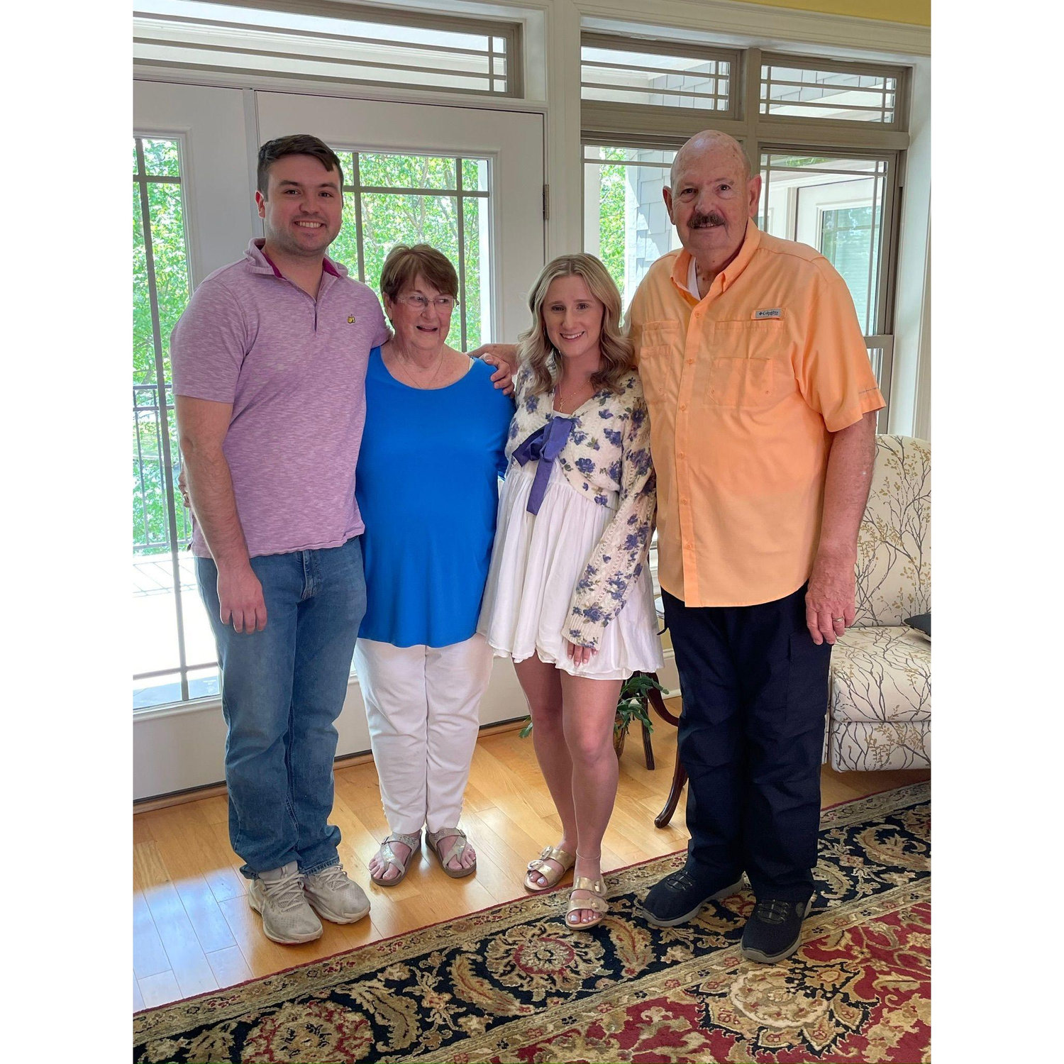 G'Ma and Granddaddy hosted us for Easter!