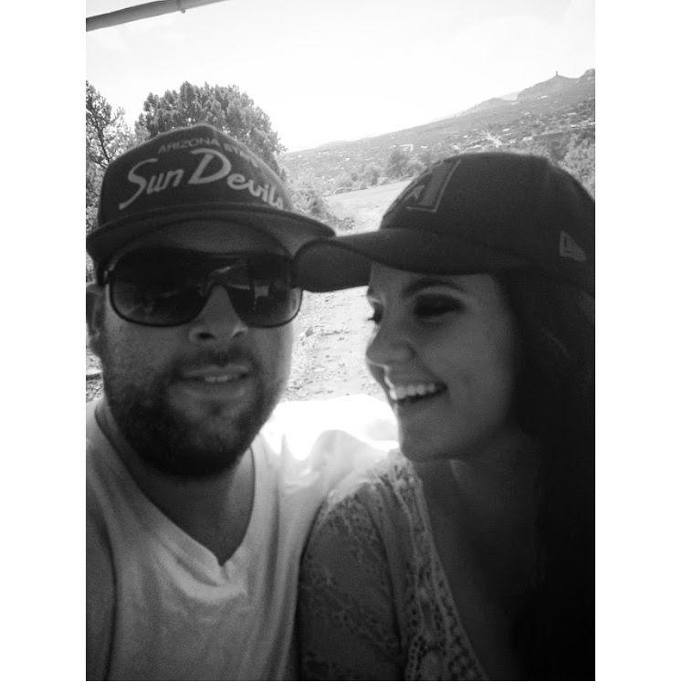 Throwback to our first year of dating. This was taken during a Jeep tour in Sedona!