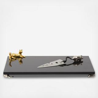 Cat & Mouse Cheese Board