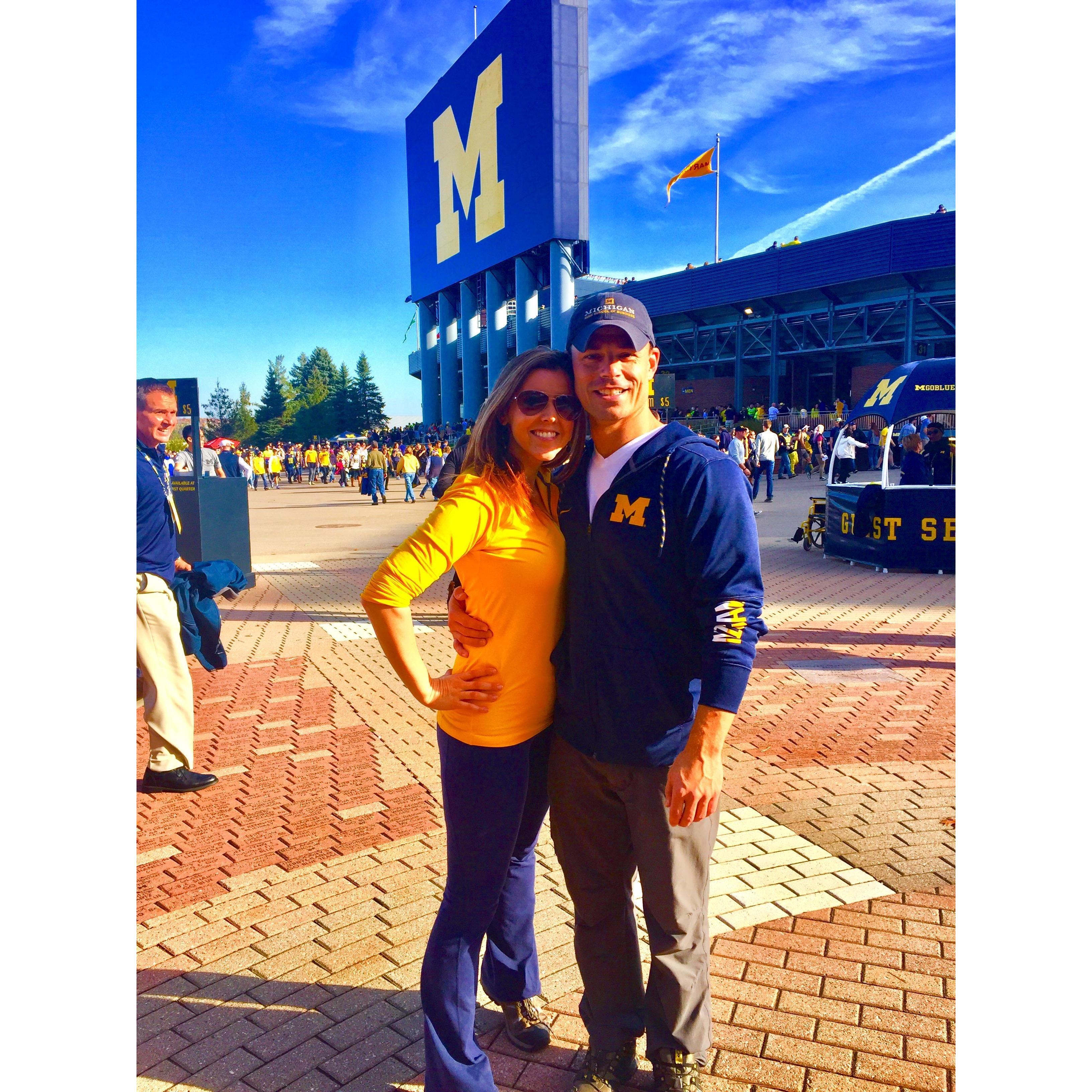 My First Michigan Game!