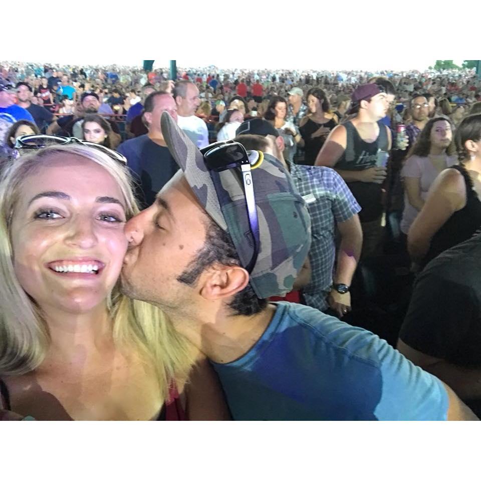 Our first concert together was to see Dierks Bentley. We have gone every year to see him since.