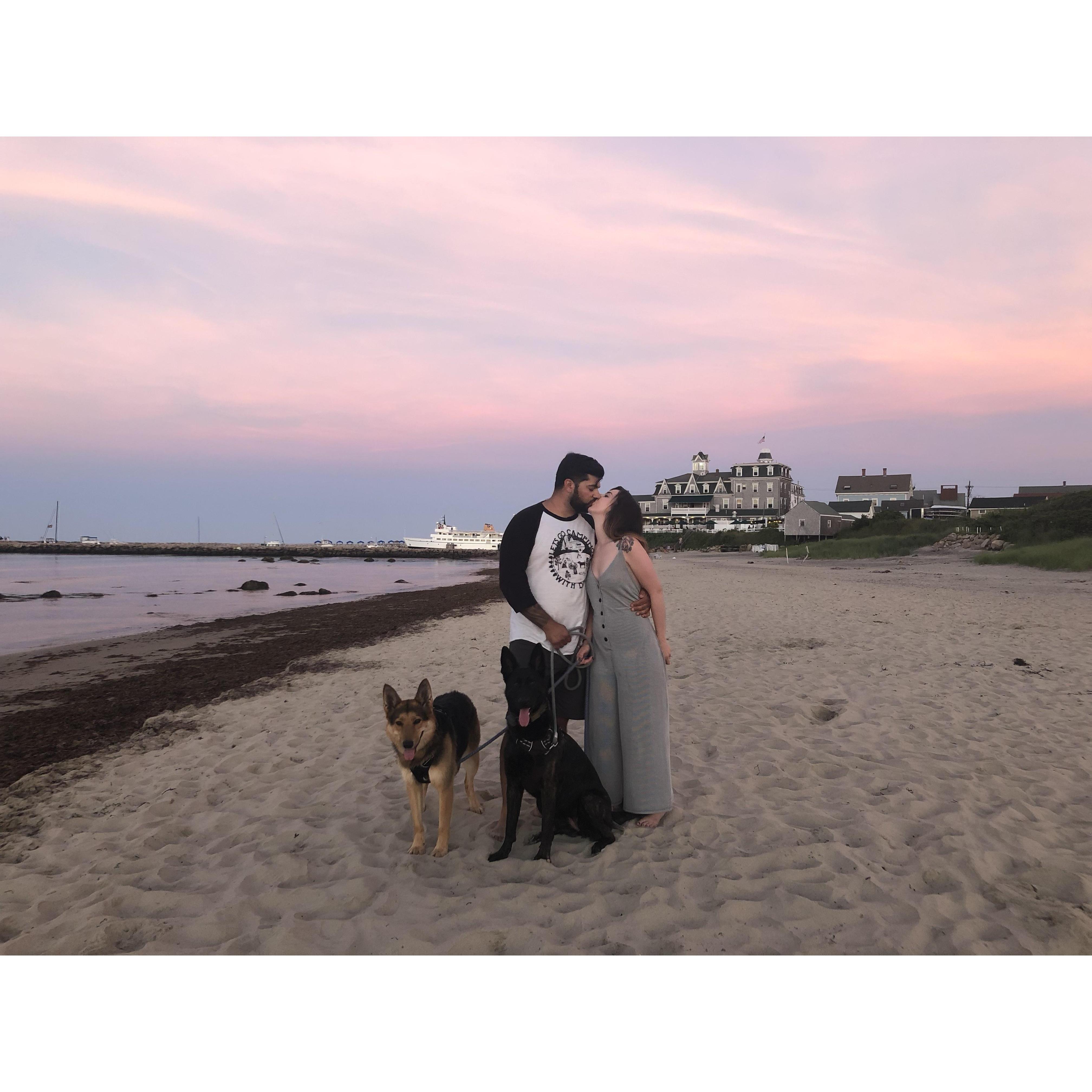 Nate's 30th birthday surprise in Block Island