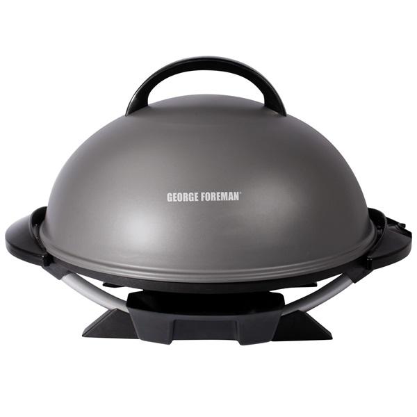 Indoor|Outdoor 15+ Serving Domed Electric Grill - Gun Metal