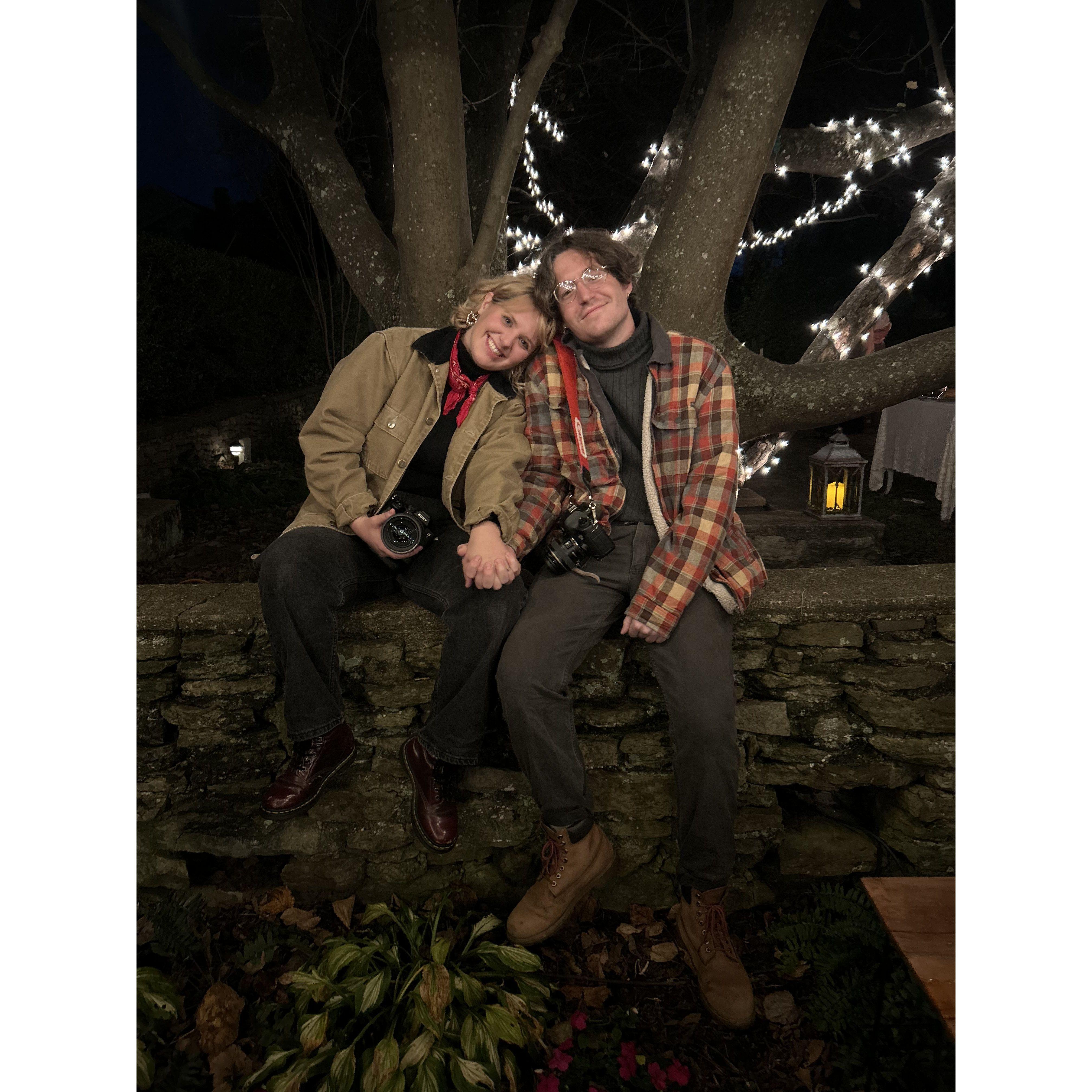 In November of 2024, we had the honor of photographing the wedding of Maddie's best friend, Paige. It was a week after we had gotten engaged. Love was in the air!