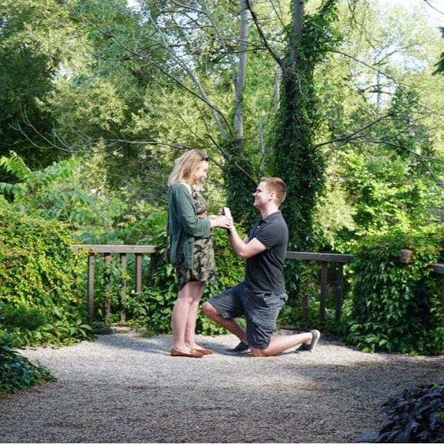She said yes!
