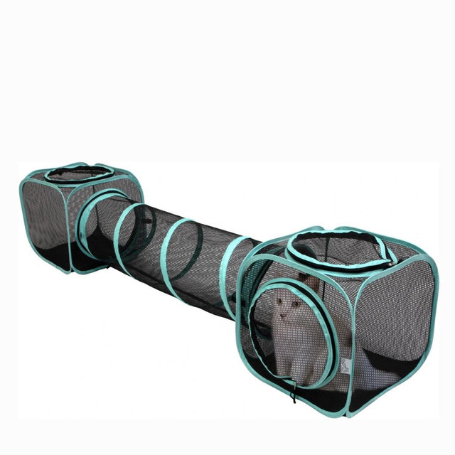 Kitty City Outdoor Two Way Play Cat Tunnel