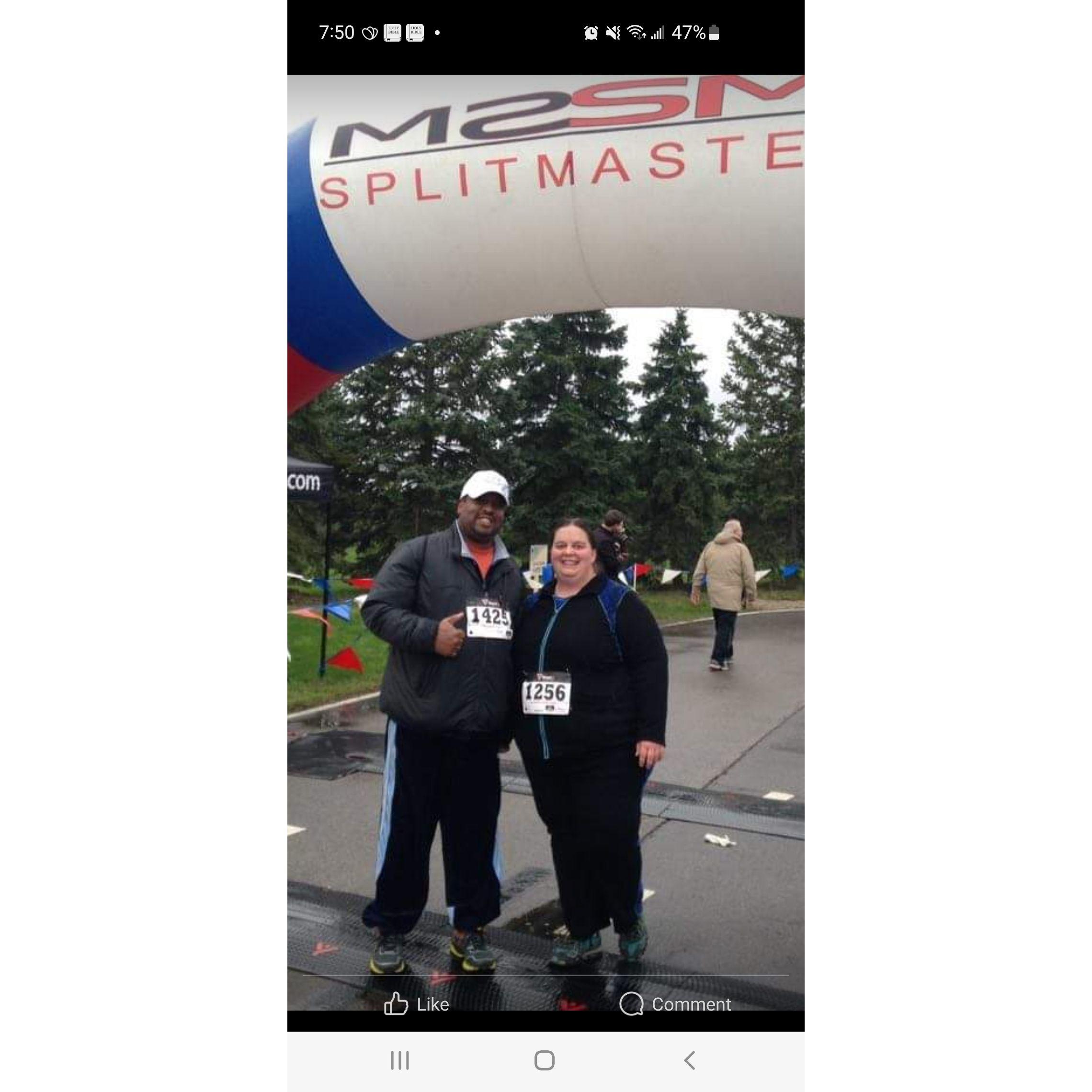 Our first 5K together!