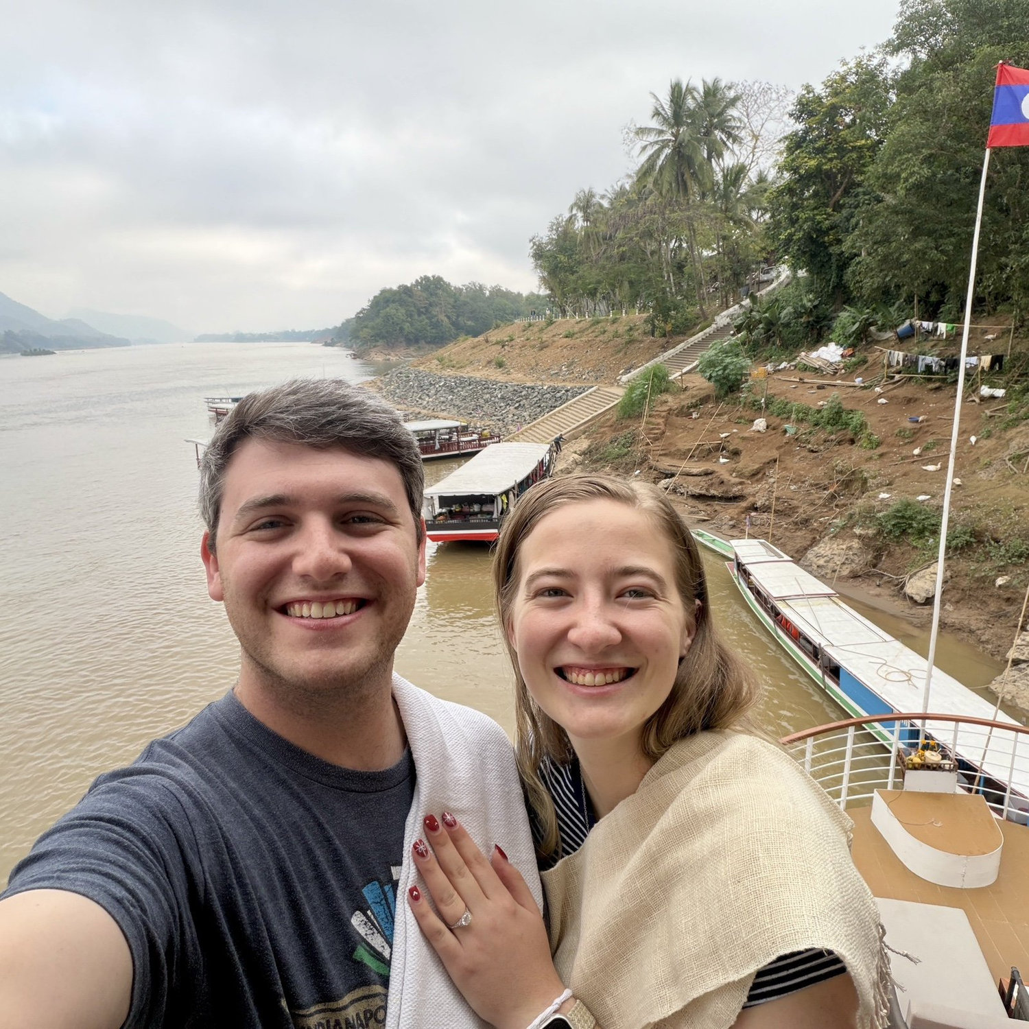 Trip to Laos with Alex's family.