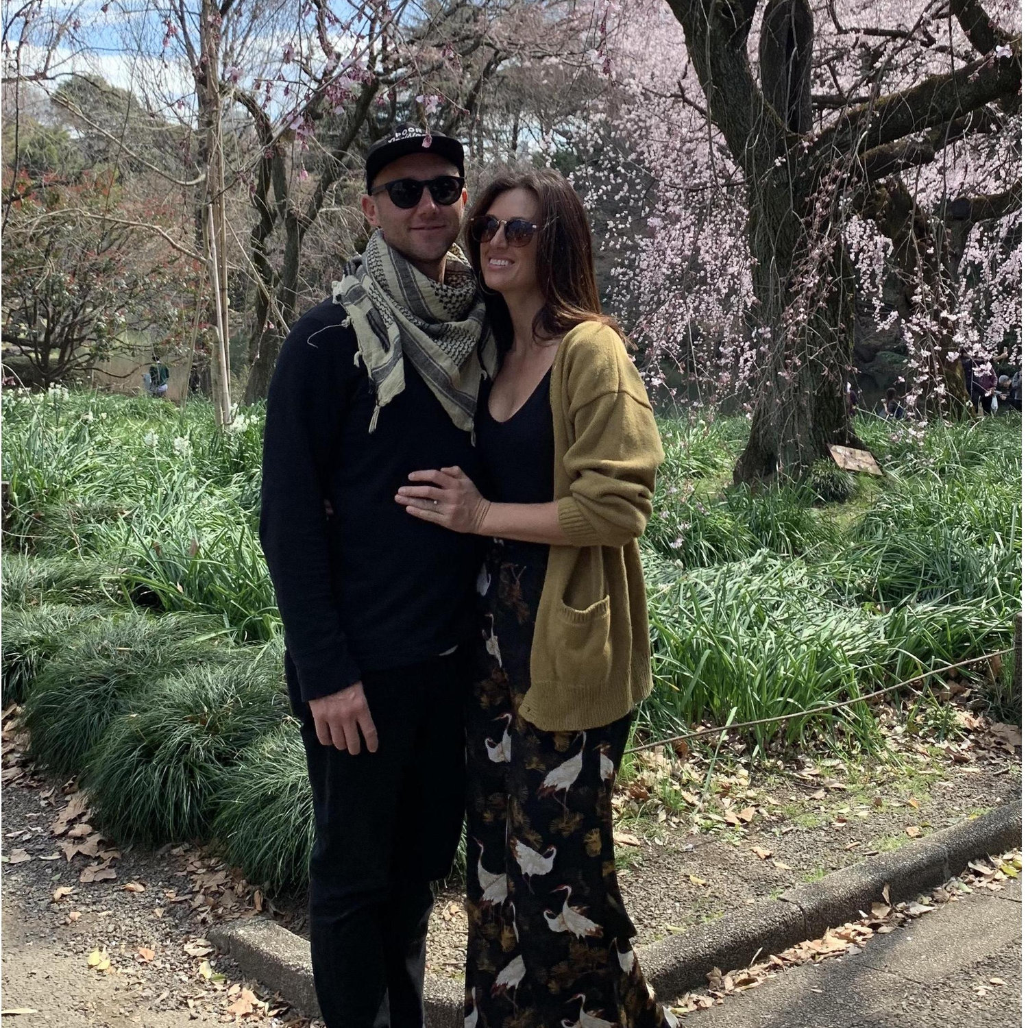 In Tokyo, one day after Brandon's proposal.