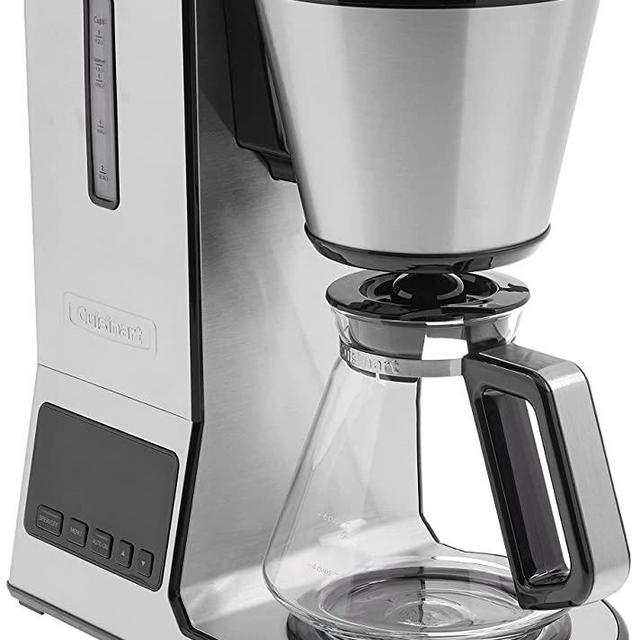 Cuisinart CPO-800P1 PurePrecision 8 Cup Pour-Over Coffee Brewer, Silver