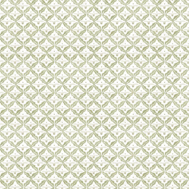 Samara Peel and Stick Wallpaper, Light Green, 2x8 ft Panel