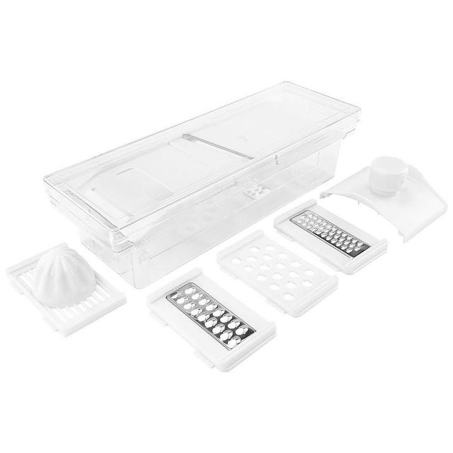 Southern Homewares 5 in 1 Mandoline Julienne Slicer Grater Juicer Grinder Fruit Vegetable Kitchen Tool