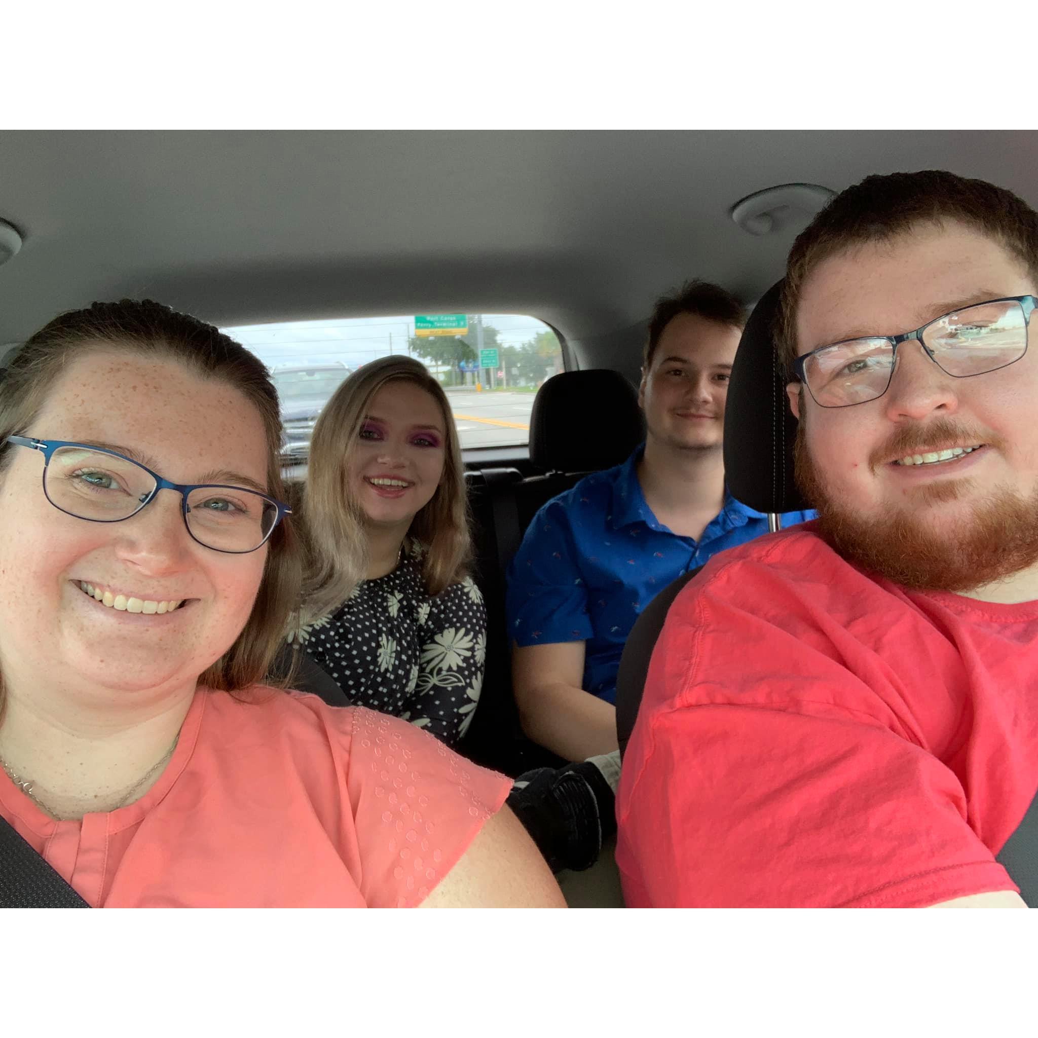 Trip to Tampa with my Lauren and Nate