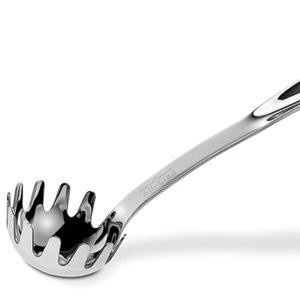 All-Clad Specialty Stainless Steel Kitchen Gadgets Pasta Ladle Kitchen Tools, Kitchen Hacks Silver