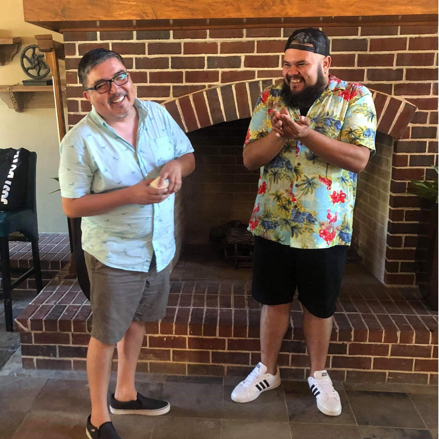 This was the moment Alfredo proposed to John Frank in April, 2019.