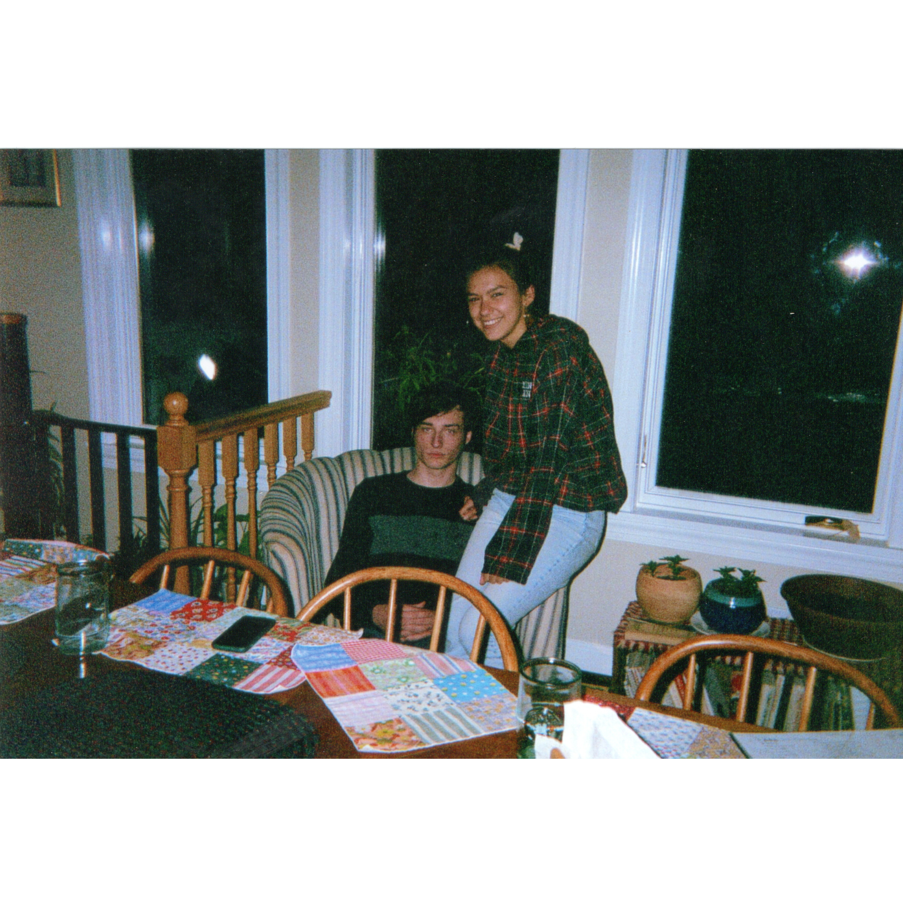TJ thought we were taking a "cool old-timey photo" 2020