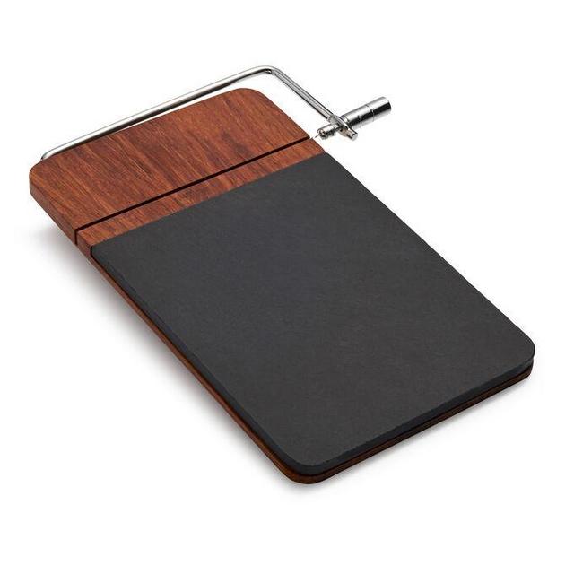 Slate Cheese Board with Slicer