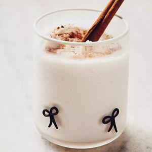 Icon Juice Glass- Black Bow