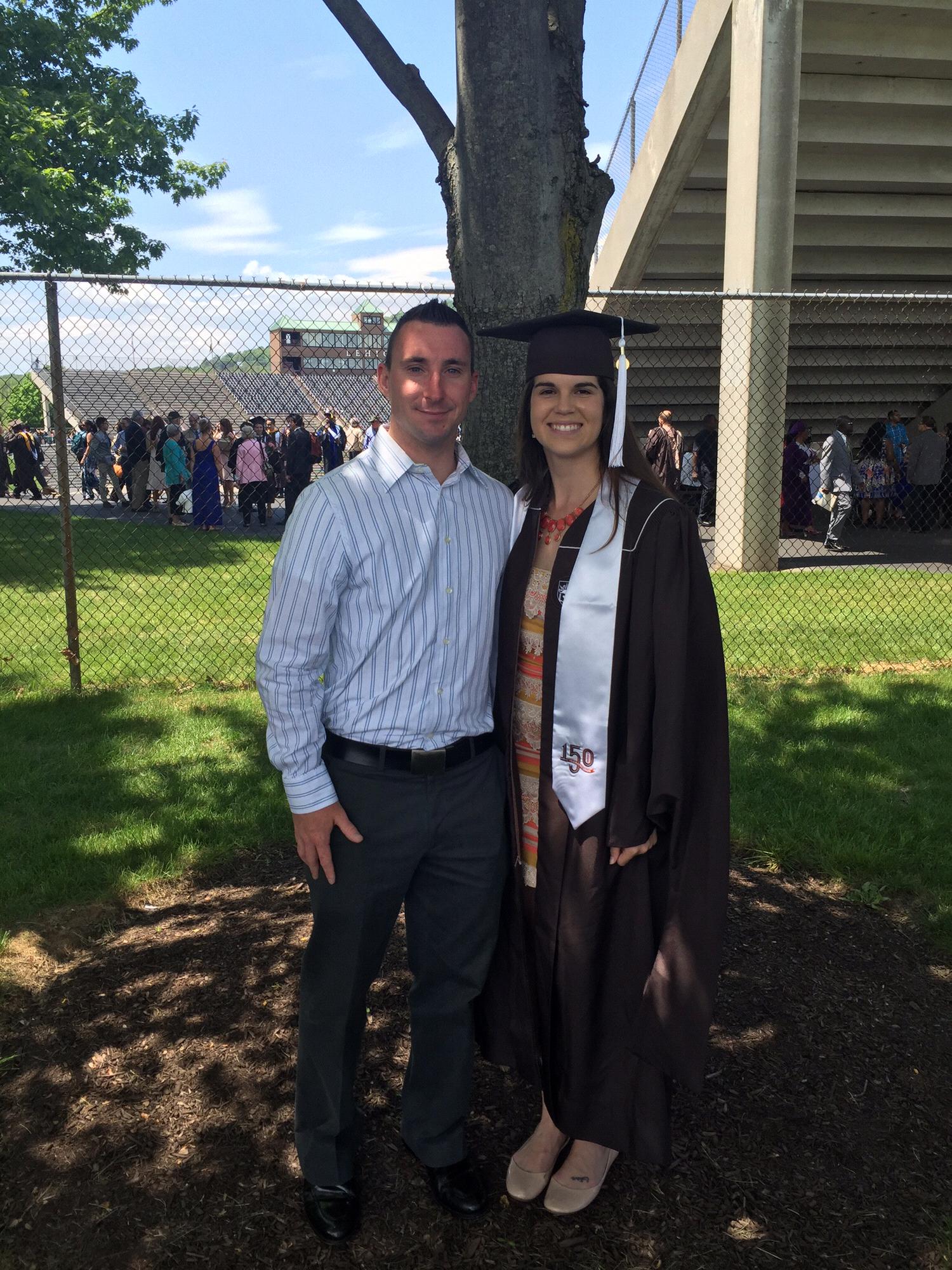 Madeleine’s Master’s graduation from Lehigh!