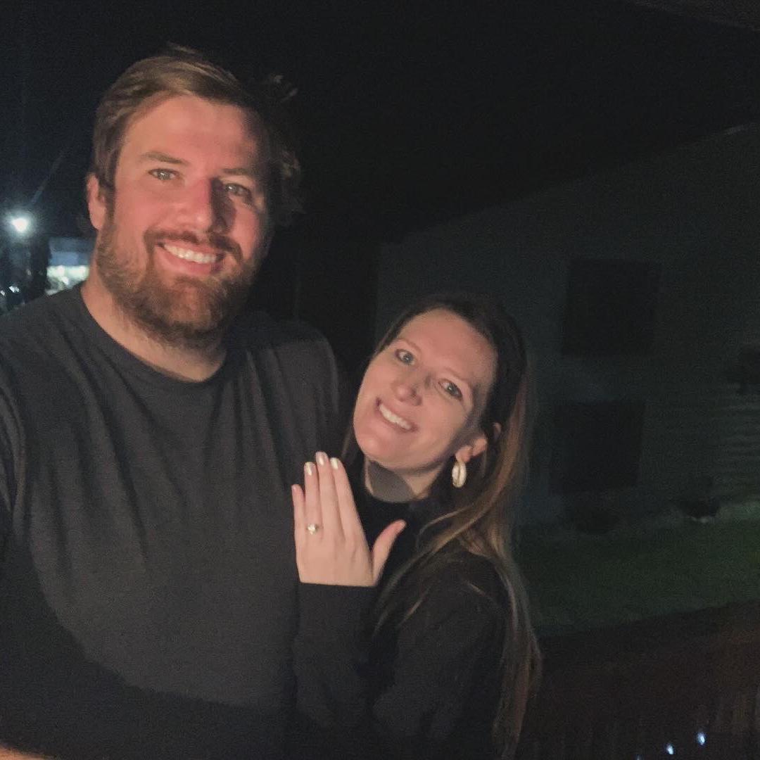 Our engagement night!💍
