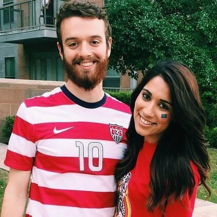 USA v México soccer game