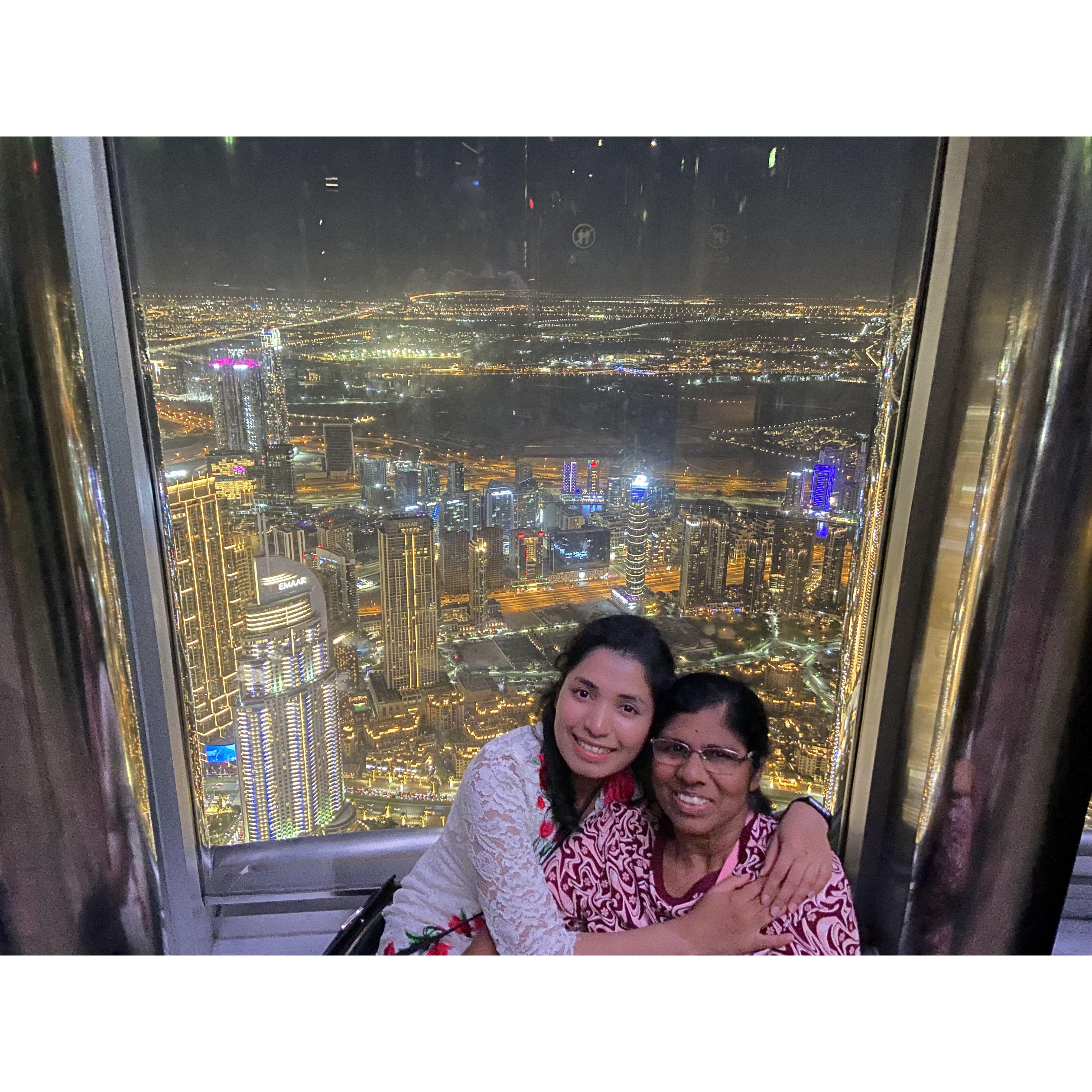 Atop Burj-e-Khalifa, The World's Tallest Building