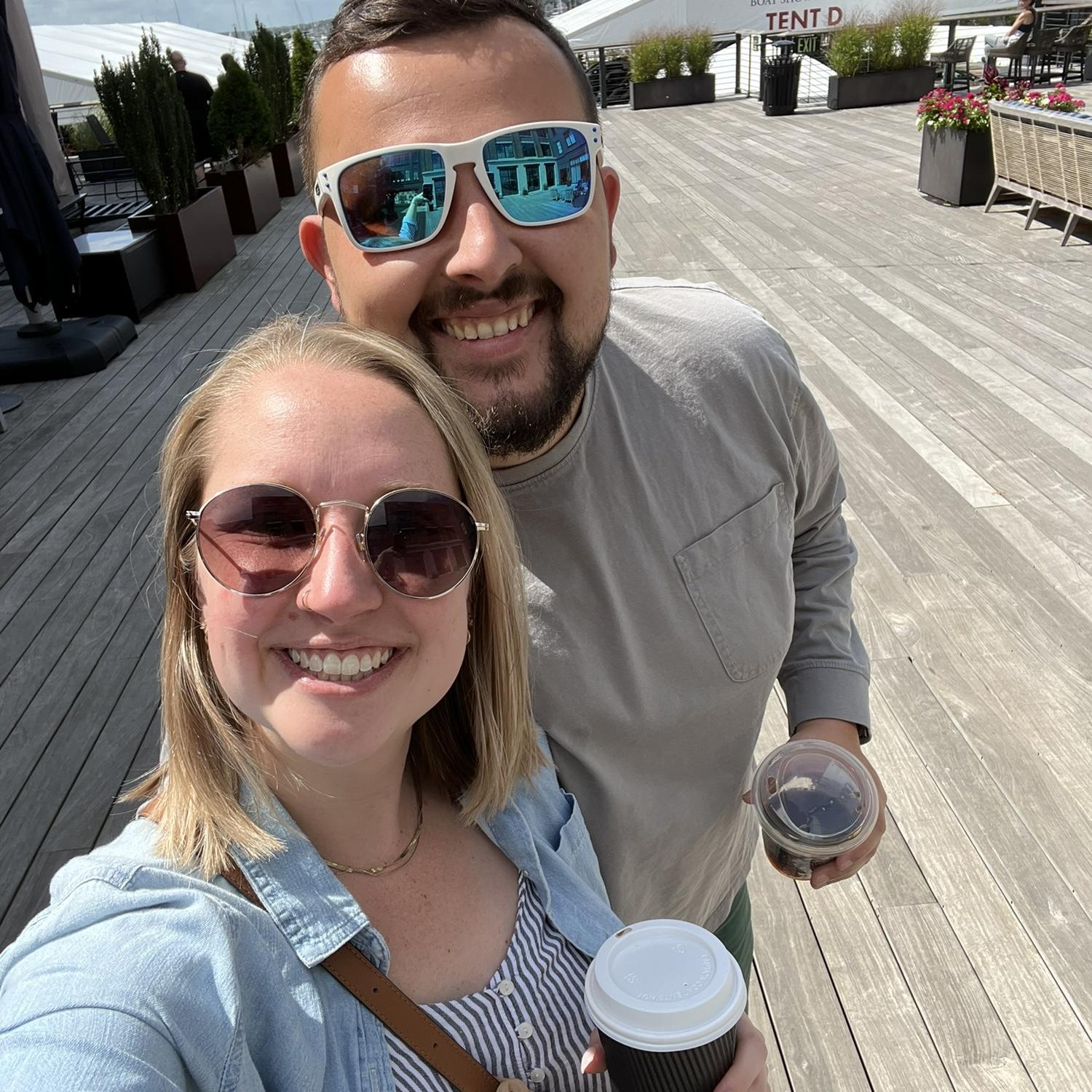 In our favorite place, Newport!