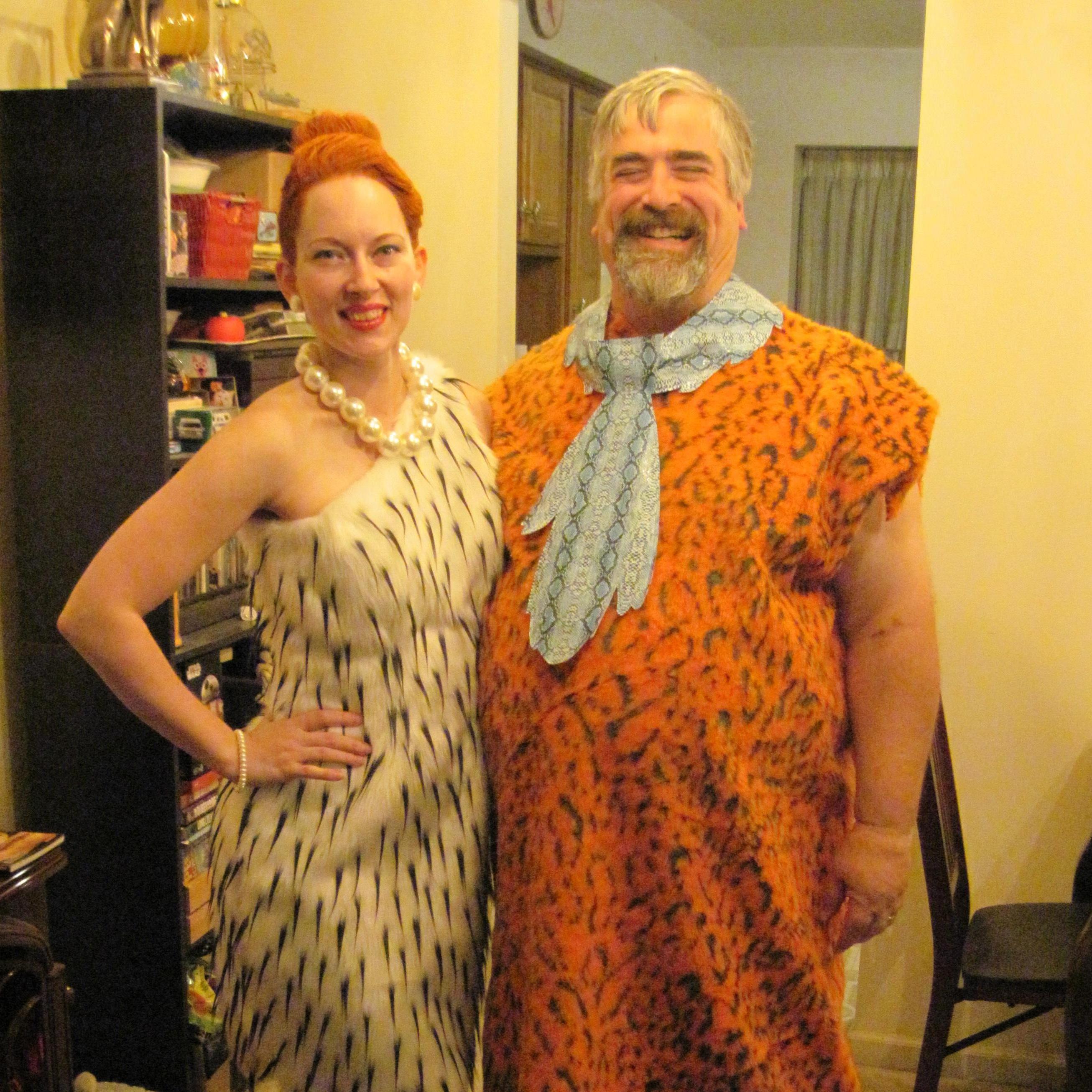 Bob was soo excited for this couples costume!!!