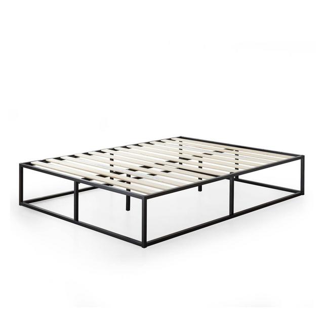 Queen 14" Joseph Platforma Bed Frame Black - Zinus