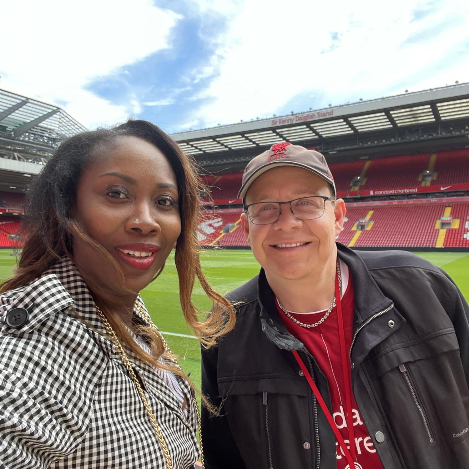 Tour of Anfield - Liverpool football clubs home stadium