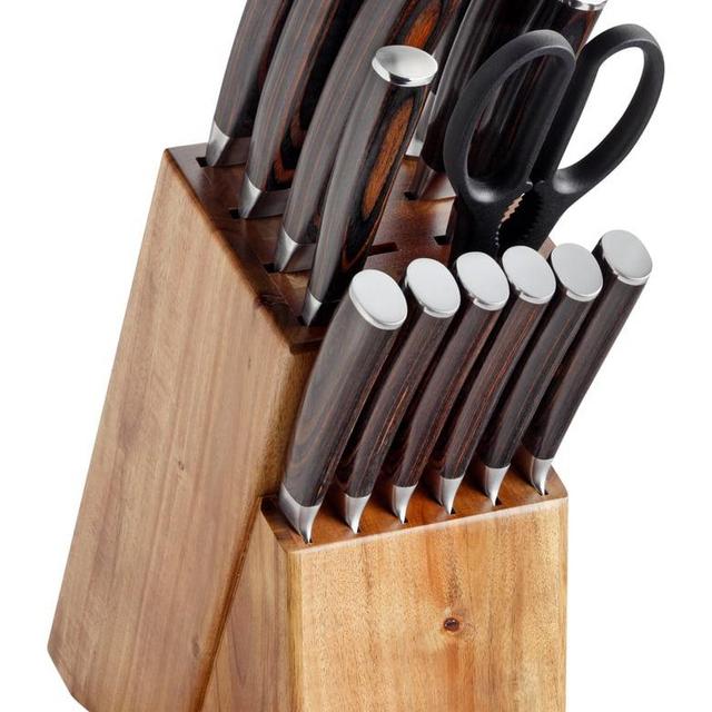 Dynasty 15-Piece Knife Block Set