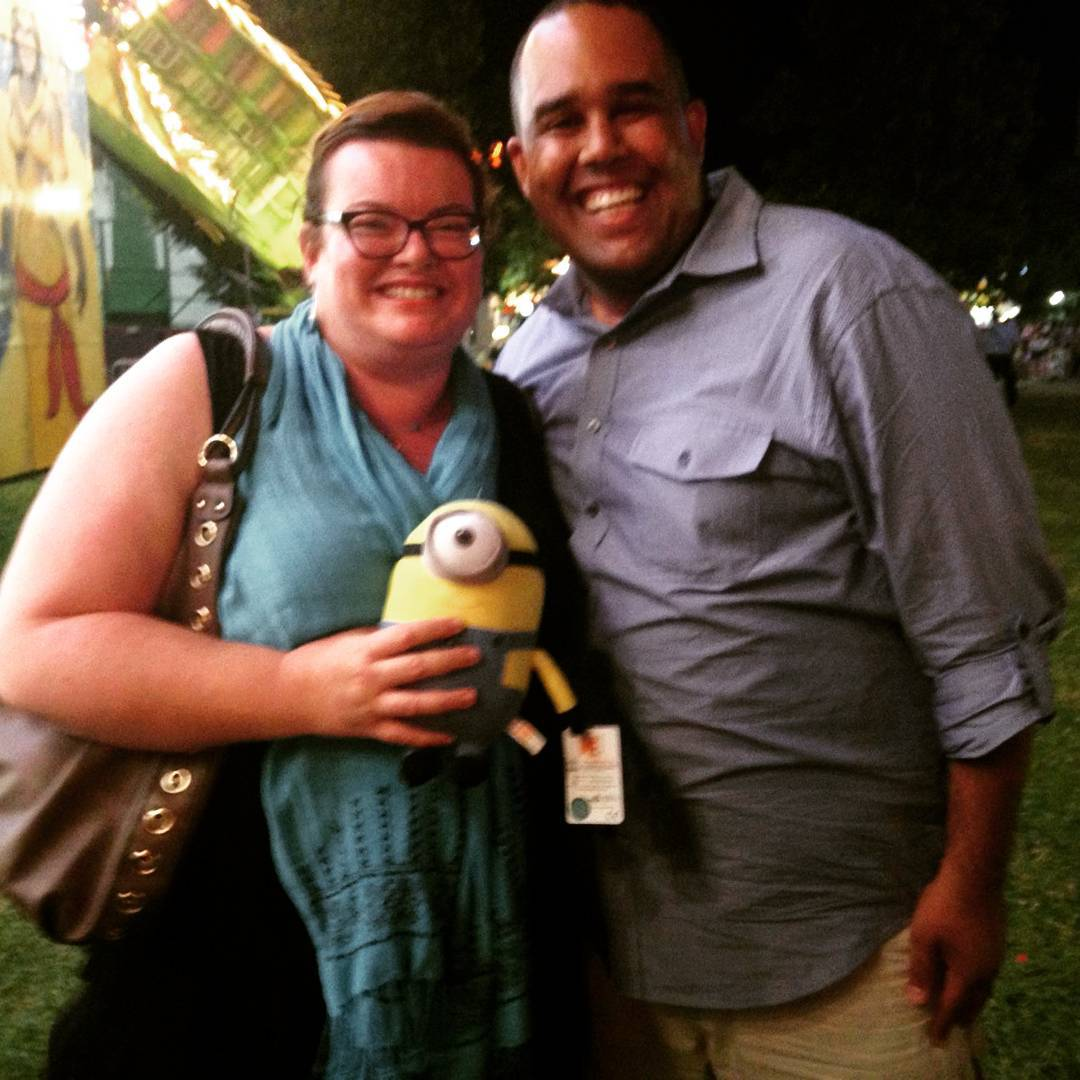 It cost me $20 but I got Tess her Minion June 2015