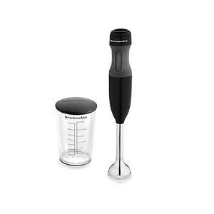KitchenAid® 2-Speed Hand Blender with 3-Cup Jar & Lid in Onyx Black