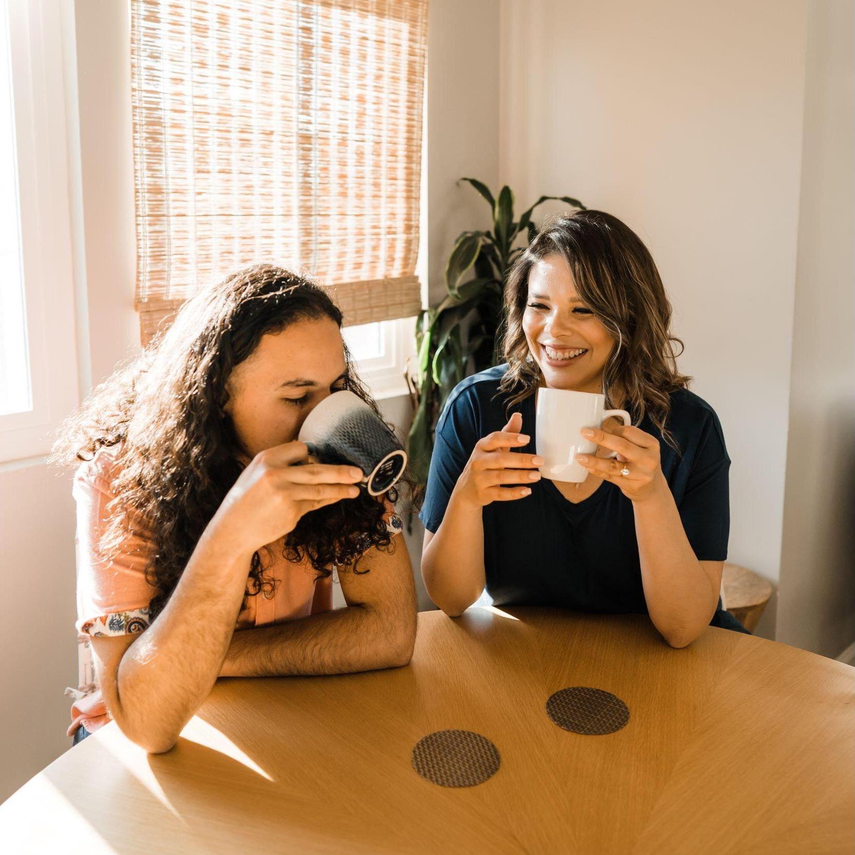 Angie LOVES coffee and Chuy is her favorite barista.