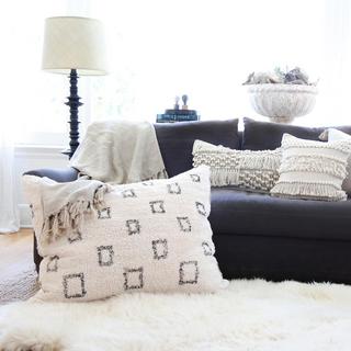 Bowie Hand Woven Oversized Pillow