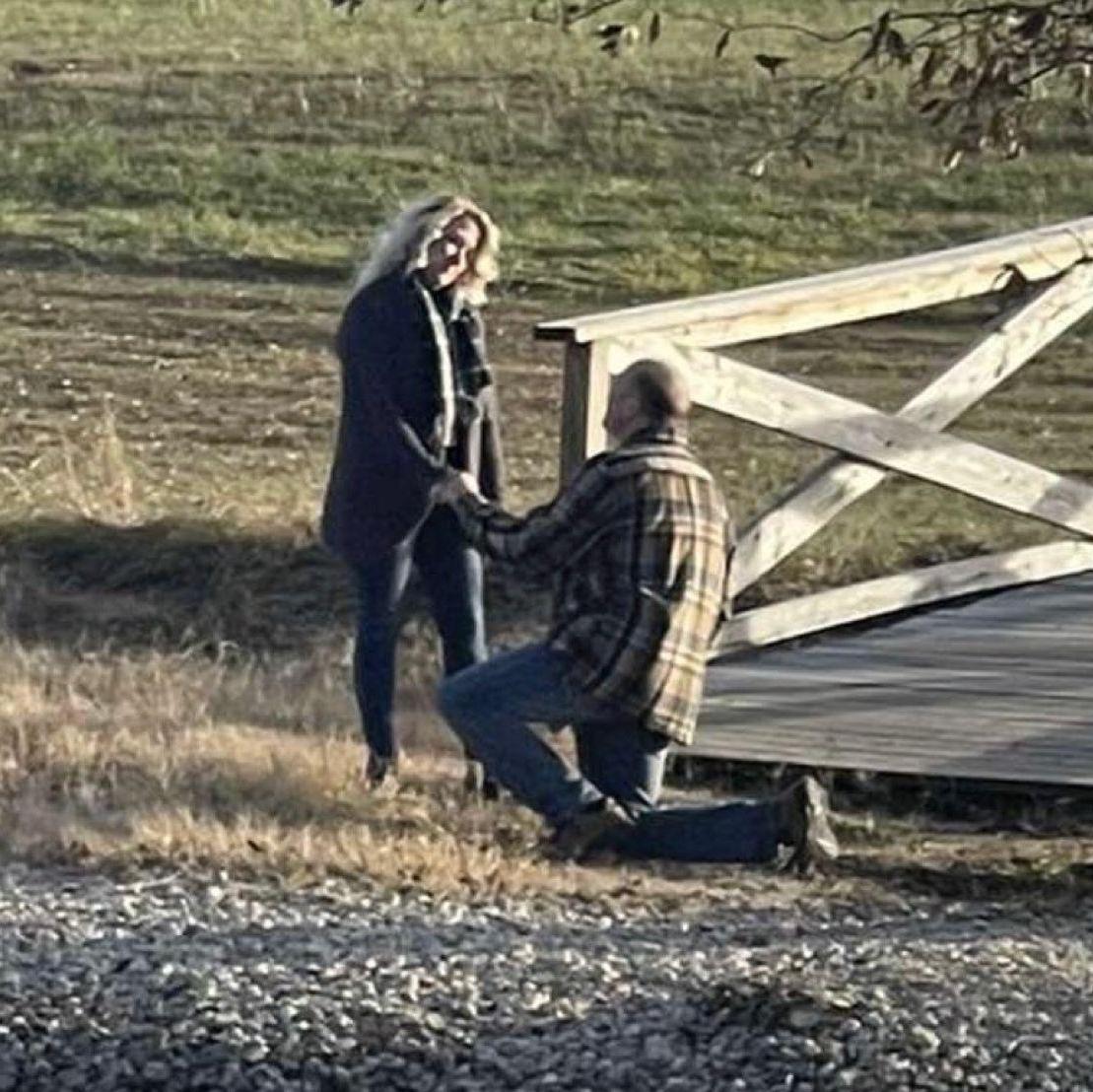 She said YES!