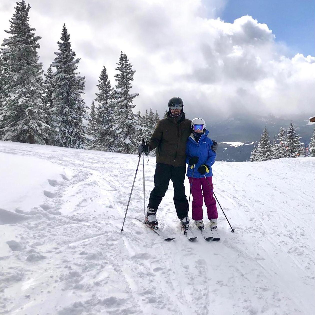 Our first ski trip together!  We had the BEST time with friends.  Taylor went from the bunny slopes to channeling his inner Lindsey Vonn very quickly.
