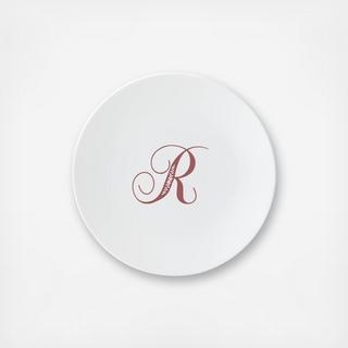 ID Merlot Script Accent Plate