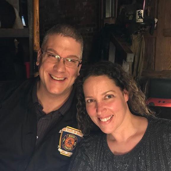Our first "public" photo taken at Jekyll & Hyde Club in NYC.
