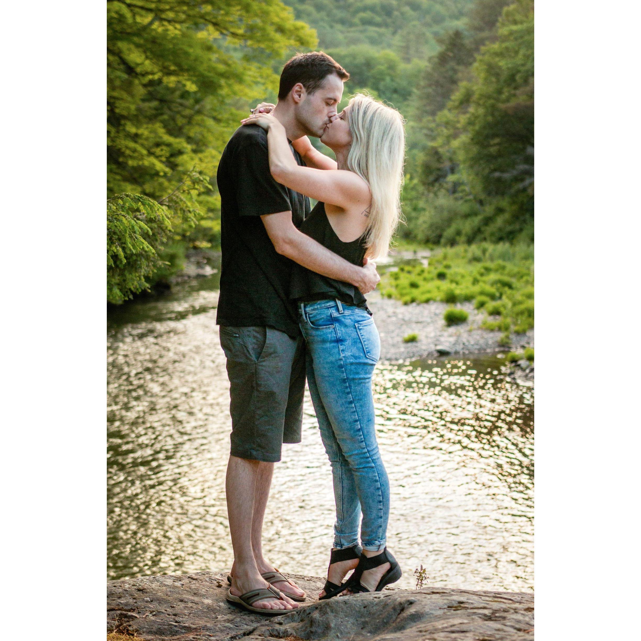 There were several fisherman behind us trying to sneak in.. :)