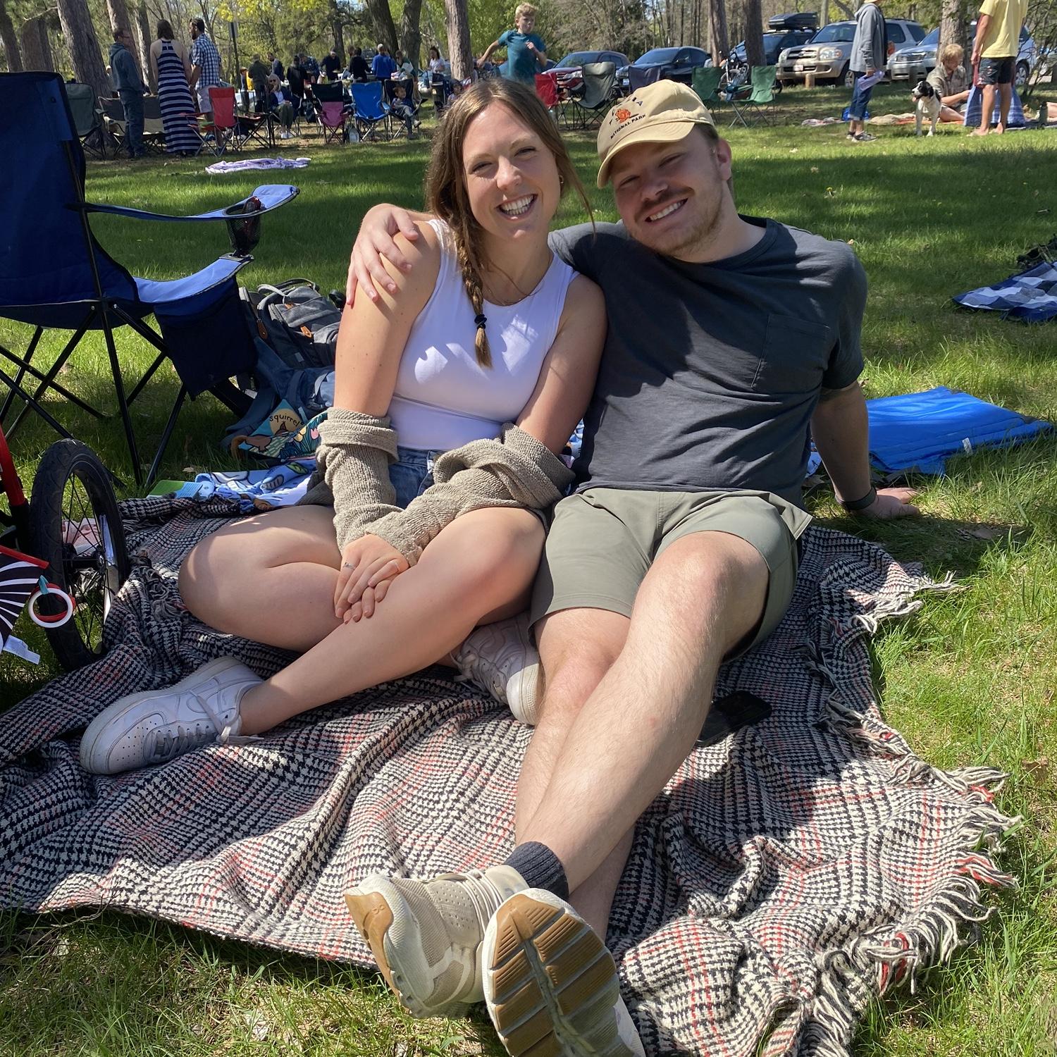 First trip together to Marquette, MI to visit dear friends