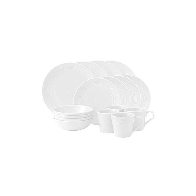 Royal Doulton Exclusively for Gordon Ramsay Gordon Ramsay Maze White , 16 piec set, service for 4