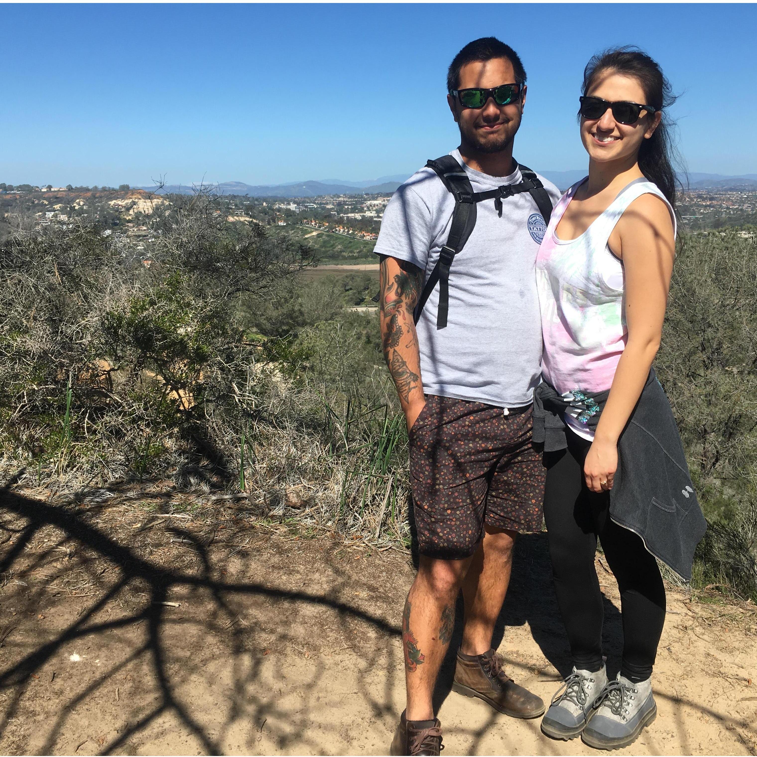 Trip number two to San Diego -- of course, there was hiking!