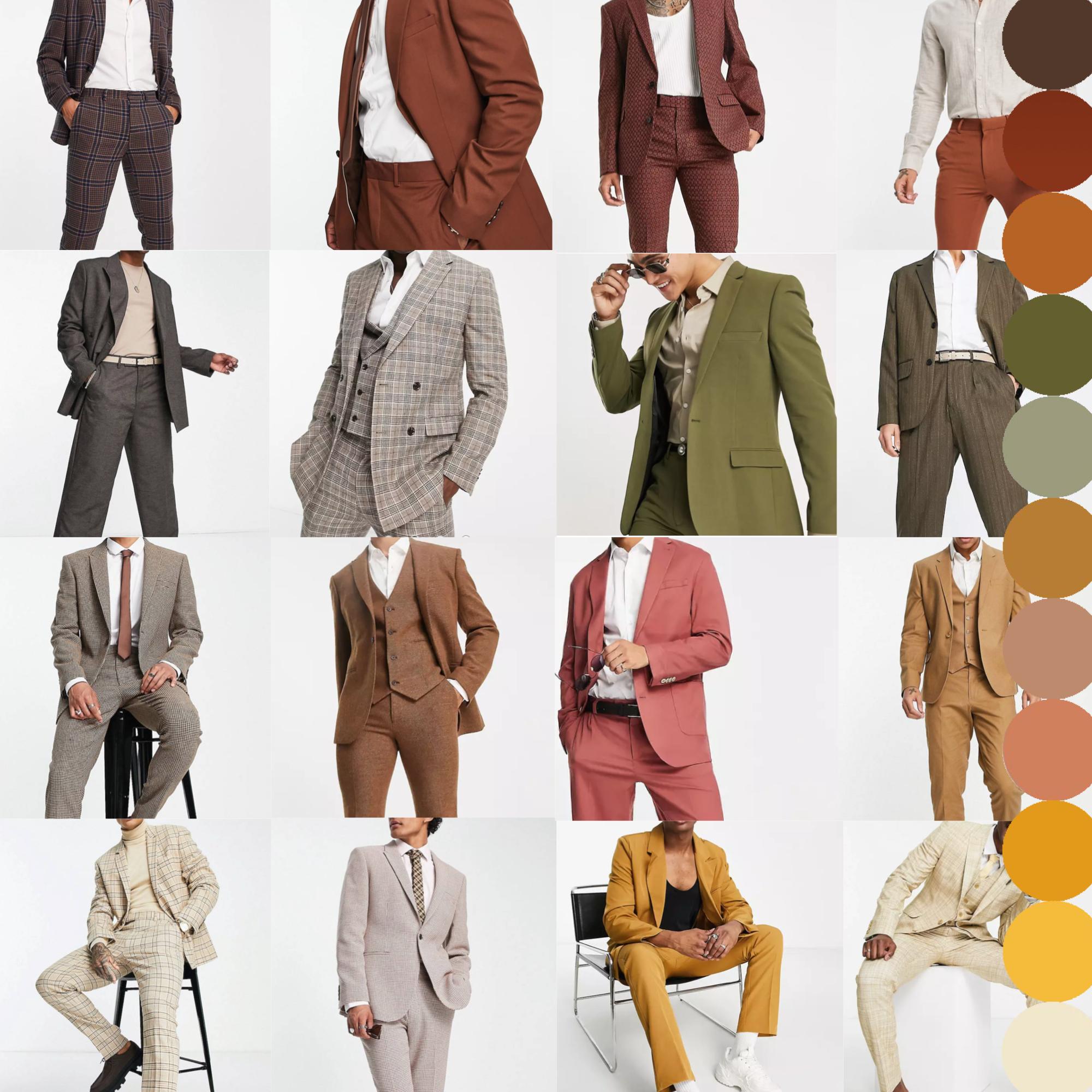 For masculine attire:
Suit jacket or sports coat with slacks or khakis. Tie optional!