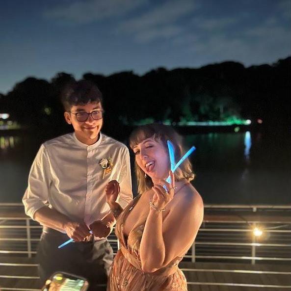 From Stephen and Ange’s wedding!