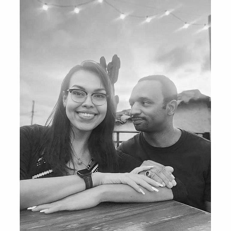 Date night in Comala. I love the way you look at me in this picture.