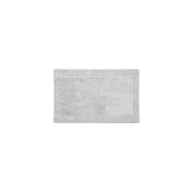 21"x34" Splendor Cotton Tufted Reversible Bath Rug Gray